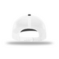 Snap Back- Black Front/ White Back