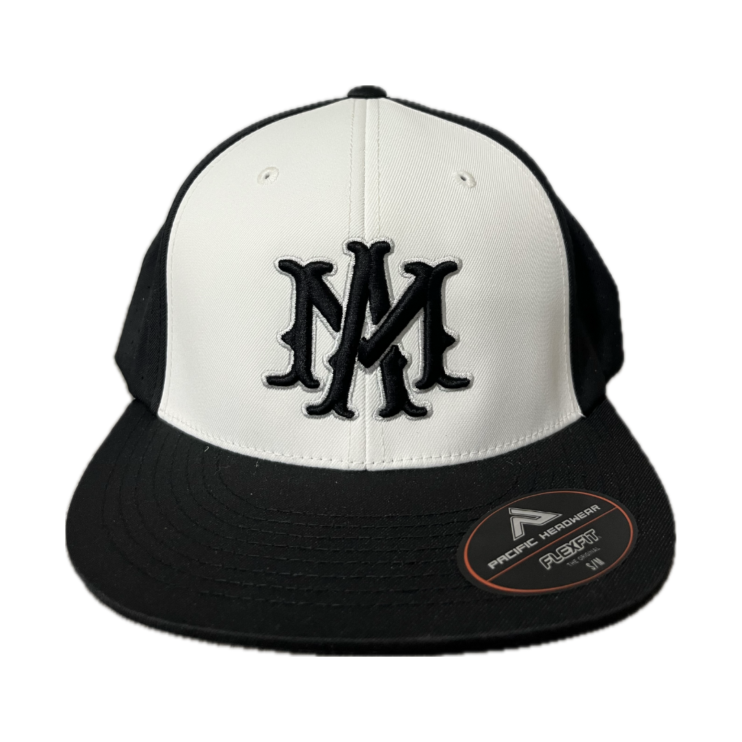 Pacific Hat- White/Black 474