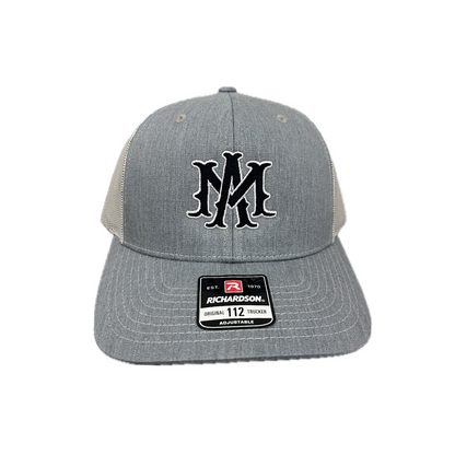 Snap Back- Grey Front/ Light Grey Back