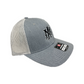 Snap Back- Grey Front/ Light Grey Back