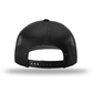 Snapback- Grey Front/Black Back