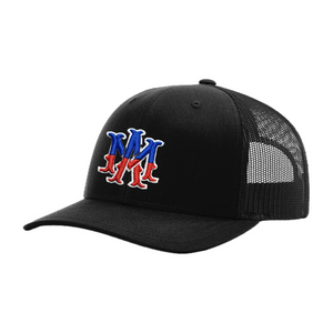 Snapback- American Flag Colors (Black)