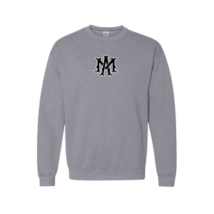 Grey Cotton Crewneck